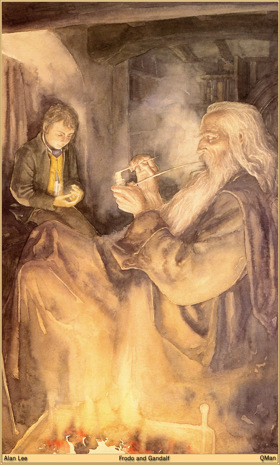 Fellowship Of The Ring Illustrated: J.R.R. Tolkien, Alan Lee